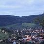Visão Panorâmica da Cidade apartir da Pousada - Anoitecer